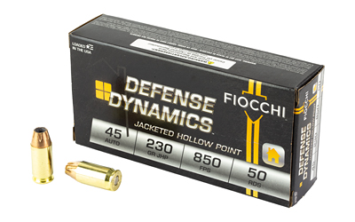 Fiocchi 45 ACP 230gr JHP 50rd
