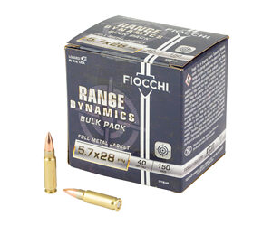 Fiocchi Range Dynamics 5.7x28mm FMJ 150rd