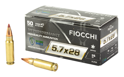 F57JF35_1 Fiocchi Hyperformance 5.7x28mm 35gr Frangible 50rd