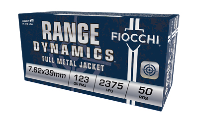 F762X39A_1 Fiocchi Range Dynamics 7.62x39mm 123gr FMJ 50rd