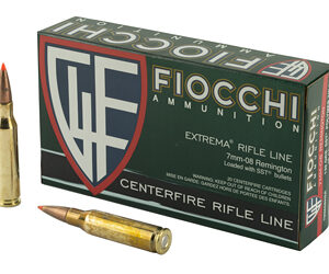 Fiocchi 7mm-08 Rem 139gr Hornady SST 20rd