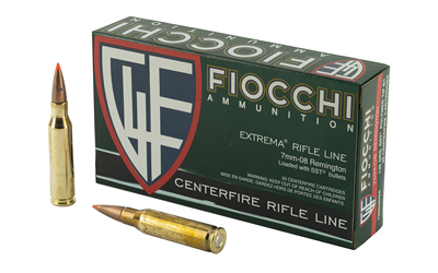 Fiocchi 7mm-08 Rem 139gr Hornady SST 20rd