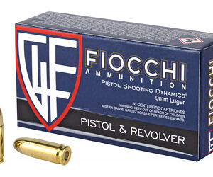 Fiocchi Range Dynamics 9mm 124gr FMJ 50rd