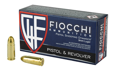 Fiocchi 9mm 147gr FMJ 50rd Box