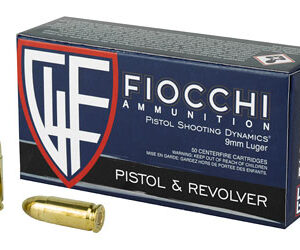 Fiocchi 9mm 115gr FMJ 50rd Box