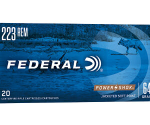 Federal Power-Shok .223 Rem 64 gr SP — 20 rd