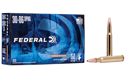FE3006A_1 Federal Power-Shok .30-06 Springfield 150gr SP 20rd