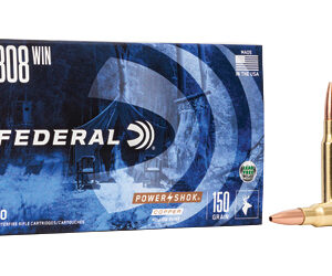 Federal Power-Shok .308 Win 150 gr Copper Hollow Point — 20 Rounds