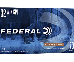 Federal Power-Shok 32 Winchester Special 170Gr – 20rd Box