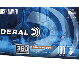 Federal Power-Shok 360 Buckhammer 180gr JSP 20rd