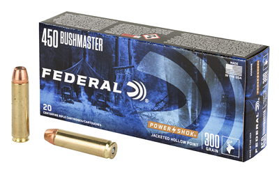 FE450BMB_1 Federal Power-Shok .450 Bushmaster 300 gr 20rd