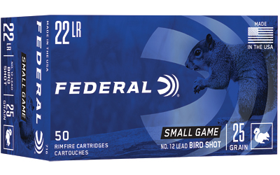Federal Game-Shok .22 LR 25gr Birdshot 50rd