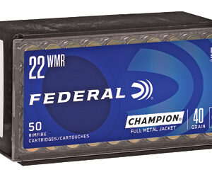 Federal Champion .22 WMR 40gr FMJ 50rd Box