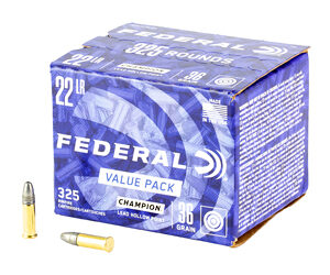 Federal Champion .22 LR 36 gr Lead Hollow Point — 325rd
