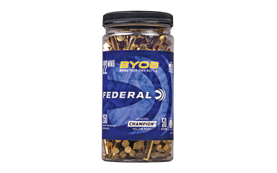FE757BTL250_1 Federal Champion BYOB .22 WMR 50 gr JHP 250rd