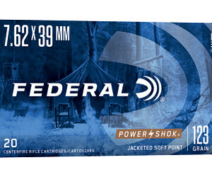 Federal Power-Shok 7.62x39mm 123gr SP 20rd
