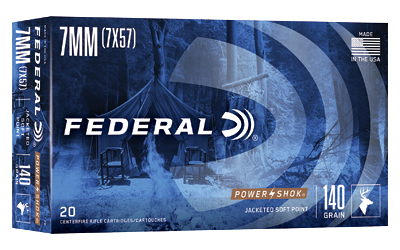 Federal Power-Shok 7X57 Mauser 140 gr SP 20rd