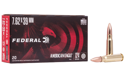 Federal American Eagle 7.62x39mm 124 gr FMJ 20rd