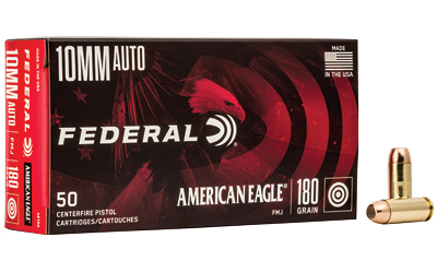 FEAE10ABX_1 Federal American Eagle 10mm Auto FMJ Handgun Ammunition