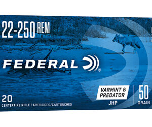Federal American Eagle .22-250 Rem 50gr JHP 20rd Box