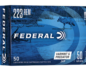 Federal American Eagle Varmint & Predator .223 Rem 50gr JHP 50rd