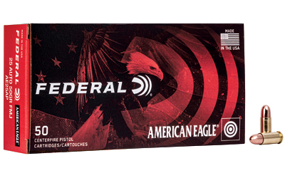 FEAE25BX_1 Federal American Eagle .25 ACP 50 gr FMJ – 50/Box