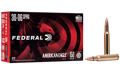 Federal American Eagle .30-06 150gr FMJ BT – 20rd