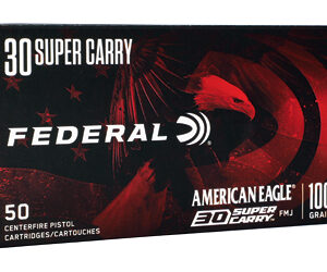 Federal American Eagle 30 Super Carry 100gr FMJ 50rd