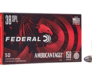 Federal American Eagle .38 Special 158 gr LRN — 50 rd Box