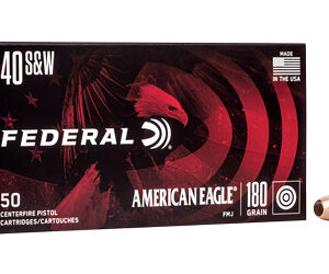 Federal American Eagle .40 S&W 180 gr FMJ — 50rd