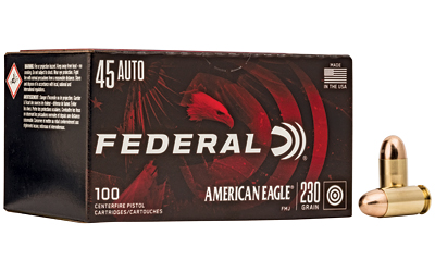 Federal American Eagle 45 ACP 230gr FMJ 100rd Box