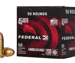 Federal American Eagle .45 ACP 230gr FMJ – 50rd Box