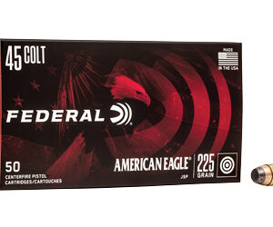 Federal American Eagle .45 Colt 225gr JSP – 50rd Box