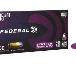 Federal Syntech 45 ACP 230 gr TSJ 50 rd
