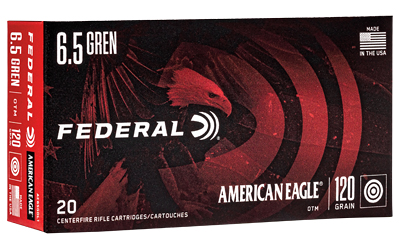 Federal American Eagle 6.5 Grendel, 20rd Box