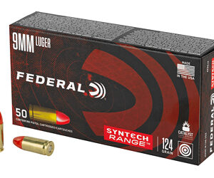 Federal American Eagle Syntech Range 9mm 124gr TSJ 50rd