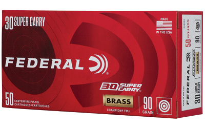 FEC3090A_1 FED CHAMP 30 SUPER CARRY 90GR FMJ