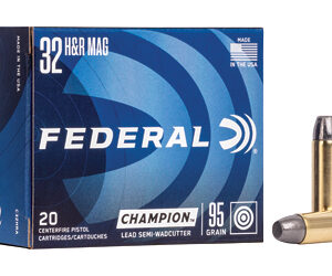 Federal Champion .32 H&R Magnum 95gr LSWC 20 rd