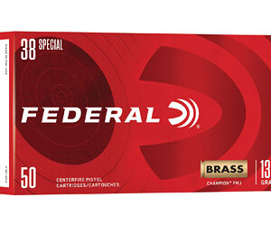 Federal Champion .38 Special 130gr FMJ — 50rd Box