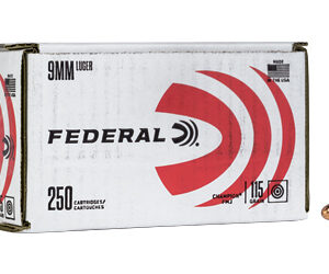 Federal Champion 9mm Luger 115 gr FMJ — 250 ct