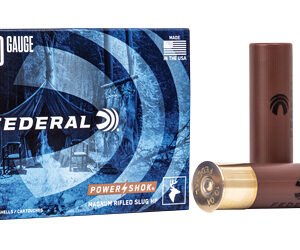 Federal Power-Shok 10ga 3.5″ 1-3/4 oz Rifled Hollow Point Slug