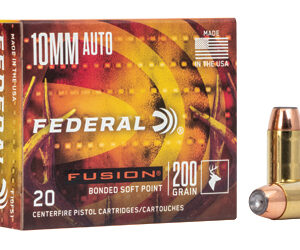 Federal Fusion 10mm Auto 200 gr SP 20rd