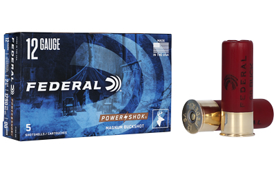 FEF13000_1 Federal Power-Shok 12ga 2.75in 00 Buckshot 12-Pellet 5rd
