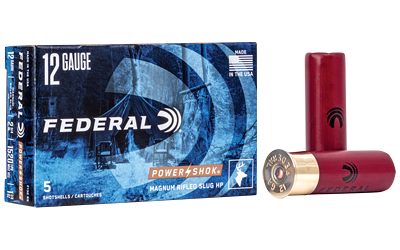 FEF130RS_1 Federal Power-Shok Rifled Slug 12 Gauge 2.75 in 1-1/4 oz 5rd