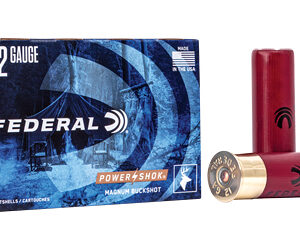 Federal Power-Shok 12GA 3″ 41 Pellets #4 Buck 5rd Box