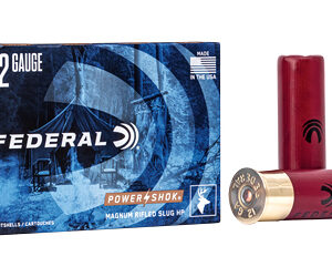 Federal Power-Shok Rifled Slug 12 GA 3 in. 1-1/4 oz 5rd