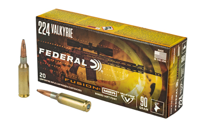 Federal Fusion .224 Valkyrie 20rd Box
