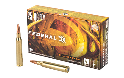 Federal Fusion 25-06 Rem 120gr Bonded BT – 20rd Box