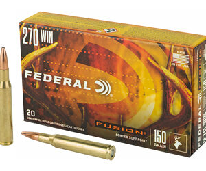 Federal Fusion .270 Win 150gr Soft Point – 20rd