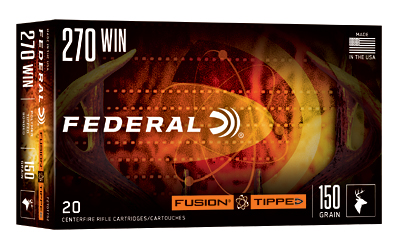 Federal Fusion 270 Win 150gr Polymer-Tipped 20 ct